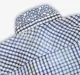 Boys Checkered 100% Cotton Shirt - Navy