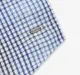 Boys Checkered 100% Cotton Shirt - Navy