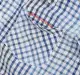 Boys Checkered 100% Cotton Shirt - Navy