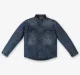 Ed-A-Mamma Boys 100% Cotton Shirt - Dark Blue