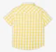 Boys Checkered Shirt - Yellow