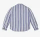 Boys Striped 100% Cotton Shirt - Blue