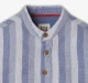 Boys Striped 100% Cotton Shirt - Blue