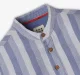 Boys Striped 100% Cotton Shirt - Blue