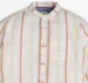 Boys Striped 100% Cotton Shirt - Multicolour