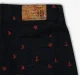 Boys Embroidered Shorts - Navy