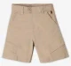 Boys Cotton Cargo Shorts - Beige