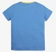 Boys Printed 100% Cotton T-Shirt - Blue