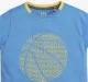 Boys Printed 100% Cotton T-Shirt - Blue