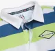 Boys 100% Cotton Striped Polo T-Shirt - Multicolor
