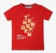Boys 100% Cotton T-Shirt - Red