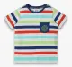Boys Stripe Tshirt - Multicolor