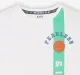 Boys Printed 100% Cotton T-Shirt - White