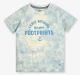 Ed-A-Mamma Boys 100% Cotton Tie & Dye Printed T-Shirt - Multicolor