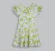 Ed-A-Mamma Girls All Over Printed Dress - Green
