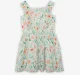 Ed-A-Mamma Girls Floral Printed Dress - Multicolor