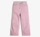 Girls Distressed Denim Jeans - Pink