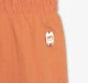 Girls Smocked Jumpsuit - Orange