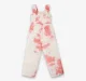 Girls 100% Cotton Tie-Dye Jumpsuit - Pink