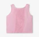 Girls Schiffli Co-Ord Sets - Pink