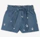 Girls 100% Cotton Co-Ord Set - Blue (Pack of 2)