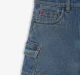 Girls Denim Shorts - Mid Blue