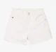 Girls Denim Shorts - White