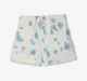 Girls 100% Cotton Tie-Dye Shorts - White
