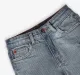 Girls Denim Distress Shorts - Mid Blue