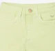 Girls Denim Shorts - Green
