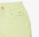 Girls Denim Shorts - Green