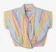 Girls Striped Top - Multicolor