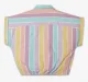 Girls Striped Top - Multicolor