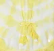 Girls Tie Dye Poncho Top - Yellow