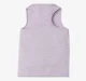 Girls Striped 100% Cotton T-Shirt - Lavender
