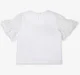 Girls 100% Cotton T-Shirt - White