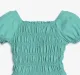 Girls Smocked Tshirt- Green
