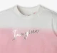 Girls Printed 100% Cotton T-Shirt - Pink