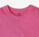 Girls 100% Cotton T-Shirt - Pink