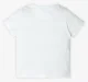 Girls Printed Tshirt- White