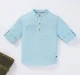 Boys Front Pocket Solid Shirt