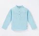Boys Front Pocket Solid Shirt