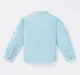 Boys Front Pocket Solid Shirt