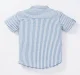 Boys Striped Printed Shirt