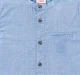 Boys Solid Collar Shirt