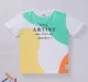 Boys Tie Dye Chest Printed T-Shirt