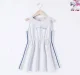 Girls Side Tape Tie Up Dress