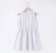 Girls Side Tape Tie Up Dress
