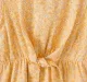 Girls Knot Detail Dress