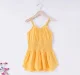 Girls Strappy Flared Jumpsuit